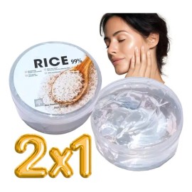 Gel Exfoliante de Arroz  Rice Exfoliating Gel Face  Body, Hydrating                                                                                   