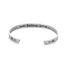 Don't Let The Hard Days Win Bracelet Remember Who The F You are Bracelet Be Kind Of A B Bracelet Let Them Bracelet Keep Going Bracelet Friendship Bracelet Inspirational Bracelet You Got This Gift