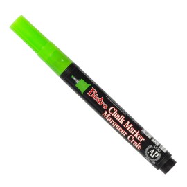 JAM PAPER Markers - Extra Fine Point Chalk Marker - Lime Green - 2/Pack