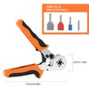 VCELINK GJ709 Crimper Plier, 0.25-6mm²/AWG23-10, Self-Adjustable Ratchat Wire Crimping Tool,