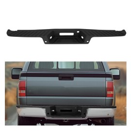 HECASA Rear Bumper Step Pad Compatible with 2004-2008 Ford F150 Lincoln Mark LT Replacement for 7L3Z17B807D FO1191123 W/Senor Holes Molding Trim PP Plastic Black