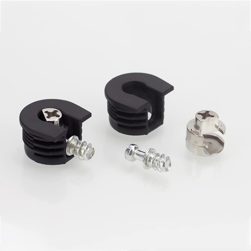 HugeDE 30 Pcs Thread Cam Locks Cabinet Connecting Cam Fitting