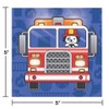 Fire Trucks Beverage Napkins, 48 ct