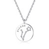 VIKI LYNN Women Girls 925 Sterling Silver CZ Pisces Zodiac