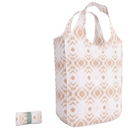 Pure Sage Reusable Grocery Bag - Stylish Shopping Bag for Groceries - Foldable Tote Bag - Medium Size - Natural Spirit