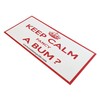 Gay Pride Novelty Bumper Stickers Keep Calm Fancy a Bum