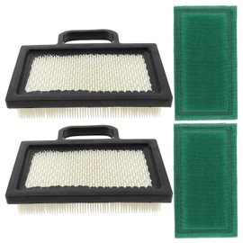 MOTOALL Air Filter 499486S 698754 with Pre Cleaner Fit for 18-26 HP Intek V-Twins Engine for John Deere Husqvarna Lawn Mower Tractor Pack of 2