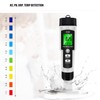 Digital Water Tester, 4 in 1 Multifunction IP67 Hydrogen Water