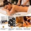 Freudeere 21Pieces Hot Stones Massage Set,Hot Stones Massage Warmer Kit