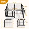 PAWZ Road Dog Playpen Heavy Duty Dog Fence Out Door