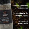 Firefly BBQ Black Magic Charcoal Beef Rub - Elevate Your