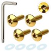 RENPA Titanium Alloy License Plate Specific Bolt Smart Design Vehicle