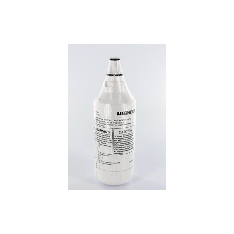 Liebherr 7440000 and 744000200 Refrigerator Water Filter OEM, white, small