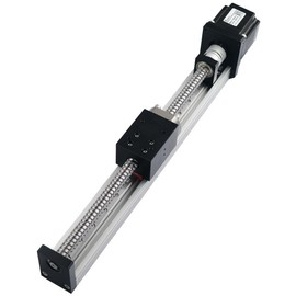 KHMOS HMS40 Series Linear Guide Rail Module with NEMA23 56mm Motor for 3D Printer CNC Machine (200mm Stroke, 10mm Lead)