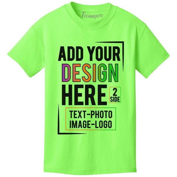 Custom T Shirt Youth Girl Boy Add Your Text Image