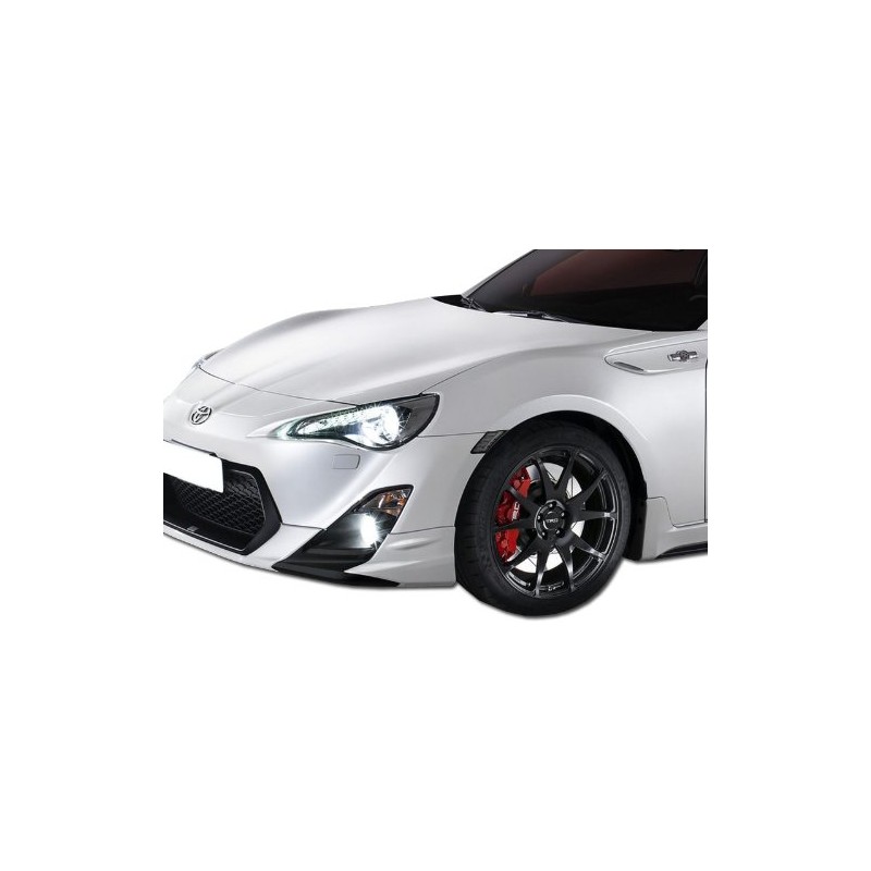 EPARTS Smoke Lens White LED Front Bumper Side Marker Parking