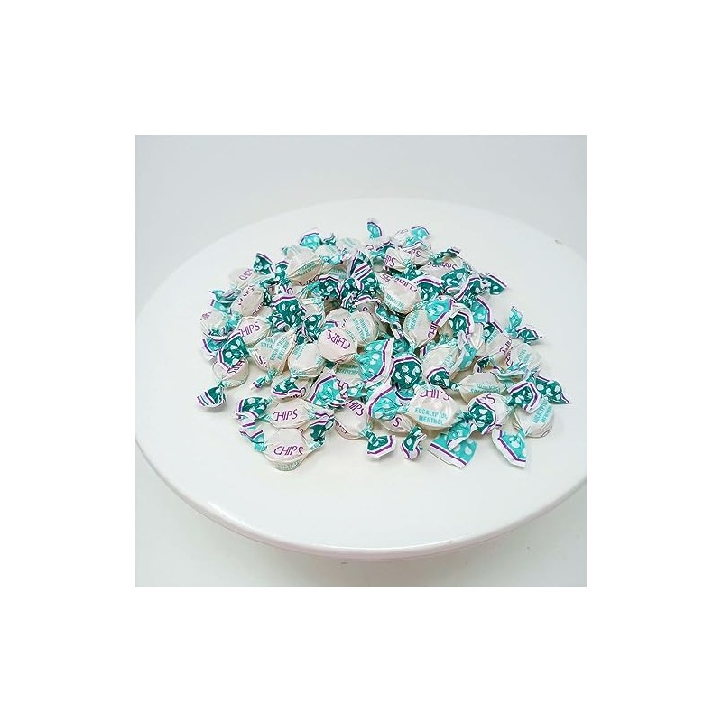 Chipurnoi Eucalyptus Chips Italian Cough Drops 1 Pound