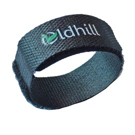 Oldhill Hook and Loop Fastening Straps (50 Pack) - Black