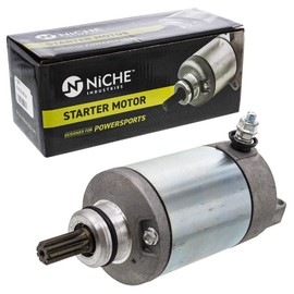 NICHE Starter Motor for Kawasaki KFX400 Suzuki DRZ400 Quadsport Z400 Arctic Cat 400 DVX 21163-S004 31100-29F00 3445-033