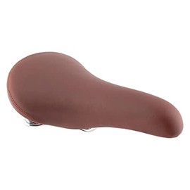 Pure Cycles Comfort Classic Bike Seat with Springs, Brown