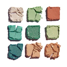Lottie London Lottie Palette in Totally Mint, 9 shade compact eyeshadow palette in soft mint and apple green shades in a mix of creamy mattes and sparkling shimmers