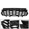 munirater Black Grille Front Bumper Upper and Lower Grill Kit