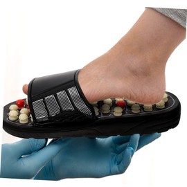 OHPHCALL Foot Massager Slippers for Men Women Acupressure for Improved Circulation Comfortable Pu Eva Material