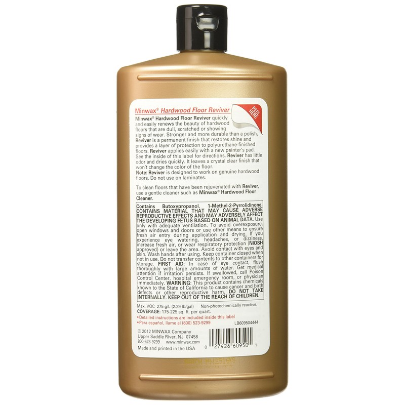 Minwax Hardwood Floor Reviver, High Gloss, 32 oz.
