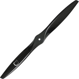 XOAR PJT1 27 Inch 2-Blade Carbon Fiber RC Airplane Propeller Prop for Gas Fixed-Wing RC Planes (27x10, Tractor)