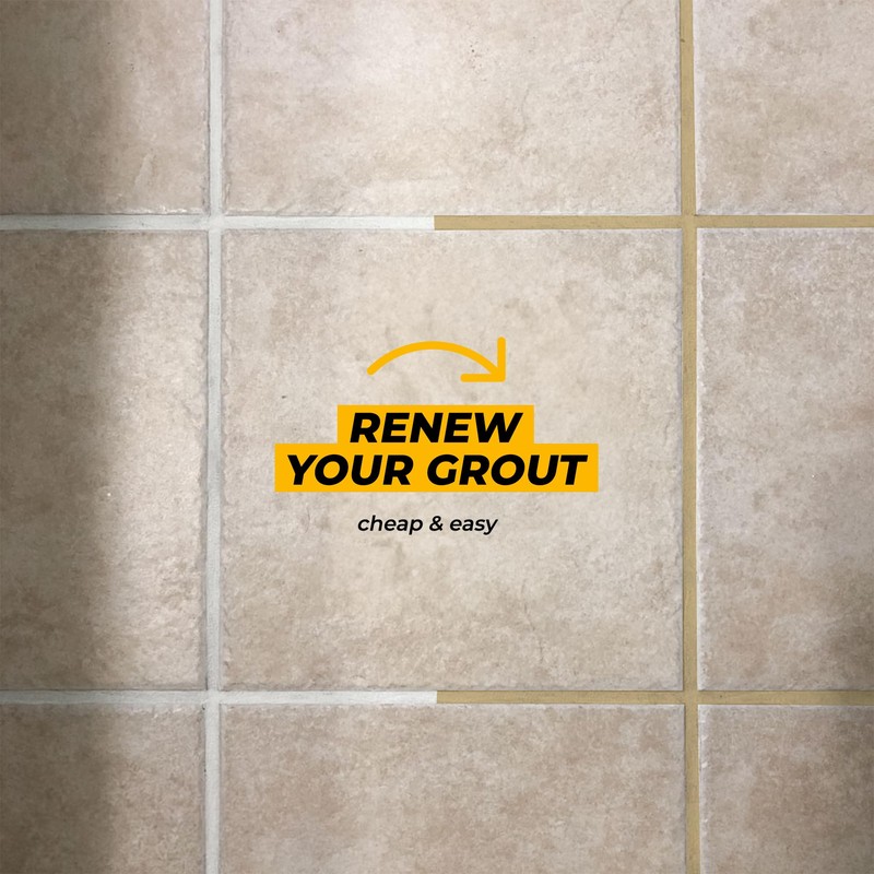 PentaUSA Grout Repair Kit with Removal Tool, Premix Grout Bundle