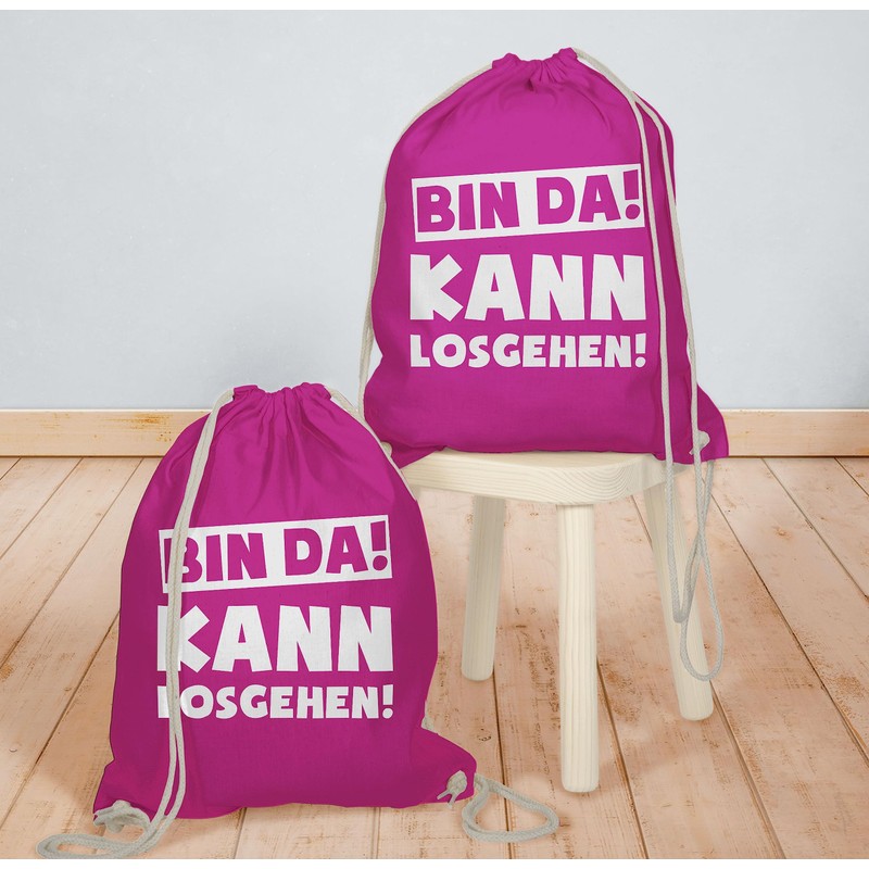 Shirtracer - Gym Bag Backpack - Sayings Statement with Saying