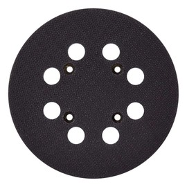 DEWALT Almohadilla de gancho y bucle para lijadoras, 5 pulgadas, 8 agujeros (DWE64233)