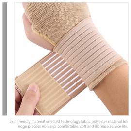 BIUDECO 2Pcs Adjustable Wrist Support Brace for Sports Training – Breathable Hand Wraps Fastener for Weightlifting and Fitness – for Men and Women