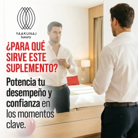 Suplemento Alimenticio Hombre Red Scorpion Yaakunaj Luxury 750mg Cápsula Raíz Maca Arginina Guaraná Energía Vitaminas Dosis Única
