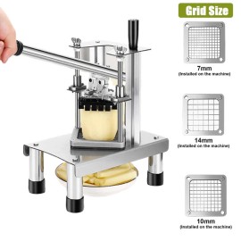 Unbranded French Fry Cutter Potato Stainless Steel Cutter