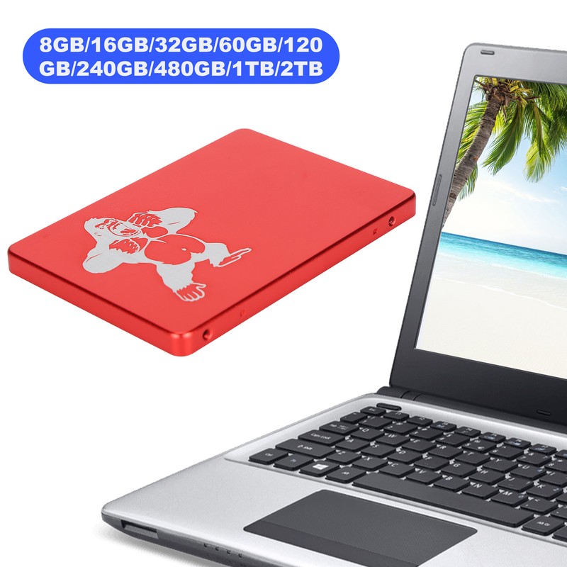 Hsthe Sea SSD Automatic Recognition Intelligent Error Correction Red Metal