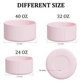 Affute Silicone Boot for Owala Water Bottle 32 oz, Anti-Slip Protective Sleeve for FreeSip/Twist/Flip Water Bottles, BPA Free, Bottom Bumper Cover Protects Water Bottles from Scratches(Dreamy Field)