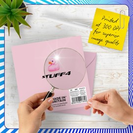 Funny Mum Birthday Card - Relaxing Bath Cat - Cheeky Happy Birthday Card for Mum from Son Daughter, 145mm Joke Humour Bday Greeting Cards