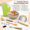 Neddie Banneton Bread Proofing Baskets Set Sourdough Bread Baking tools