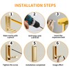 Folding Coat Hooks, Foldable Heavy-Duty Wall Coat Hooks 4 Pack,