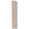 Rectangular Book Shaped Wooden Box with Lid & Bolt Closure