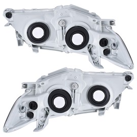 labwork Black Headlights Replacement for 2012-2014 Toyota Camry SE Models Projector Headlamps Assembly Pair Left + Right