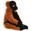 Wild Republic Red Ruffed Lemur Plush, Stuffed Animal, Plush Toy,