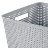 Sterilite 18 Pack Plastic Storage Bin Organization Containers, Tall Baskets,