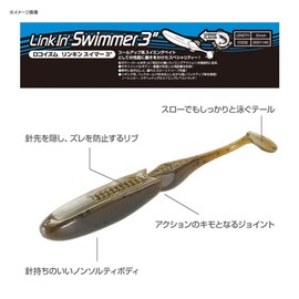 Timco Localism Linkin Swimmer Feco 3 inch TIEMCO Linkin Swimmer 240 Real Wakasagi 3 inch