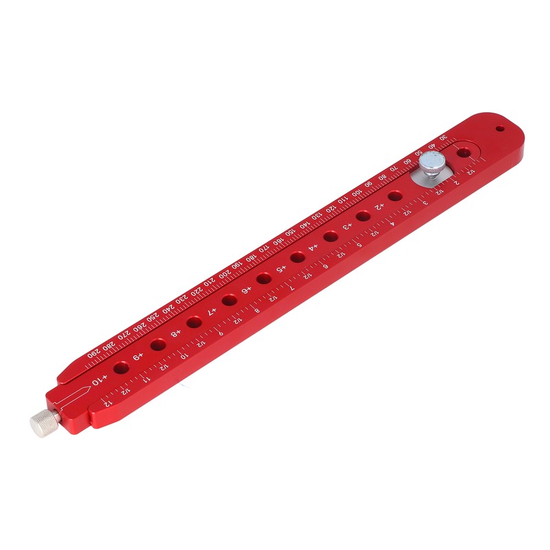 Woodworking Circle Ruler Aluminium Alloy Adjustable Woodworking Circular Drawing Tool