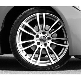 Biomar Labs® 4 x 60mm 3D Universal Wheel Hub Centre Caps USA United States American Star National Flag Silver Black Center Rims CS 18