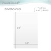 FrameStarr 4x6 Glass (Crystal Clear, 2 Pack), Picture Frame Replacement