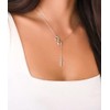 Classic Religious Infinity Cross Pendant Necklace with Silver