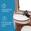 JAKARDA 4 inch RV Bathroom Faucet, RV Bathroom Sink Faucet